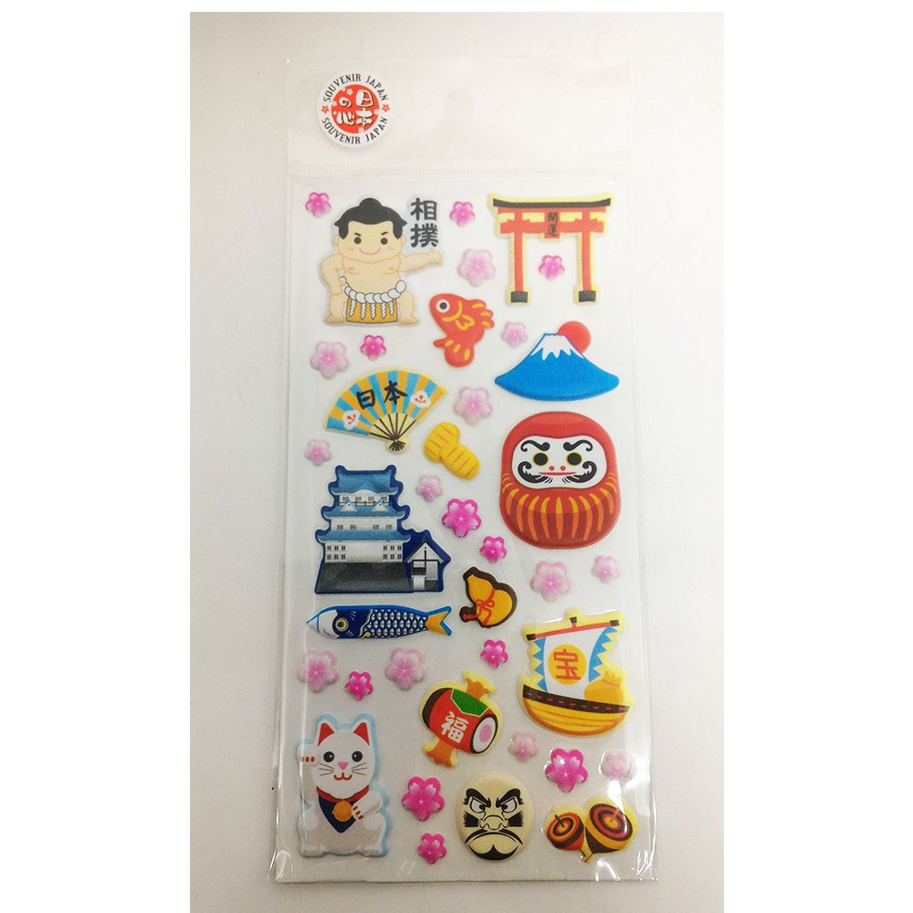 Amazon.co.jp: (PLUS COMFORT) シール ぷくぷく ステッカー 日本